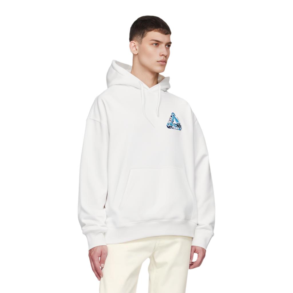 Palace Tri-Digi Hood White Unisex Tops P22HD082