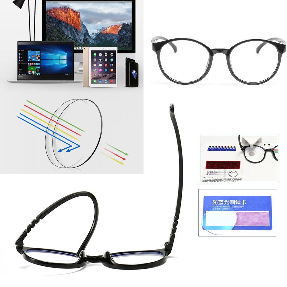 Boy Girl Soft Frame UV400 Blue Light Blocking Glasse Computer Glasses Kids Eyewear Clear Lens