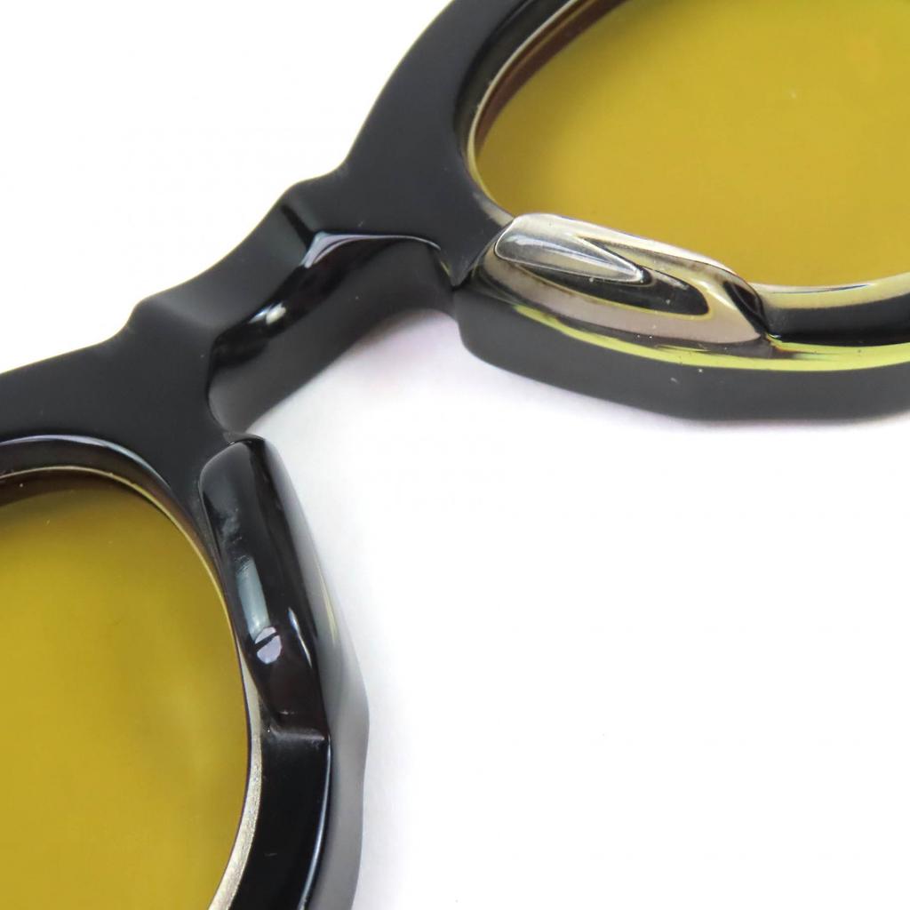 Great JACQUESMARIEMAGE  sunglasses DEVAUX 236/350 Wellington black mens JMMDU1 Used