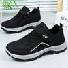 Shoes Women's Versatile Walking Shoes Couple Middle-aged and Elderly Mother Shoes Velcro Casual Shoes Soft Sole Comfortable Women's Shoes