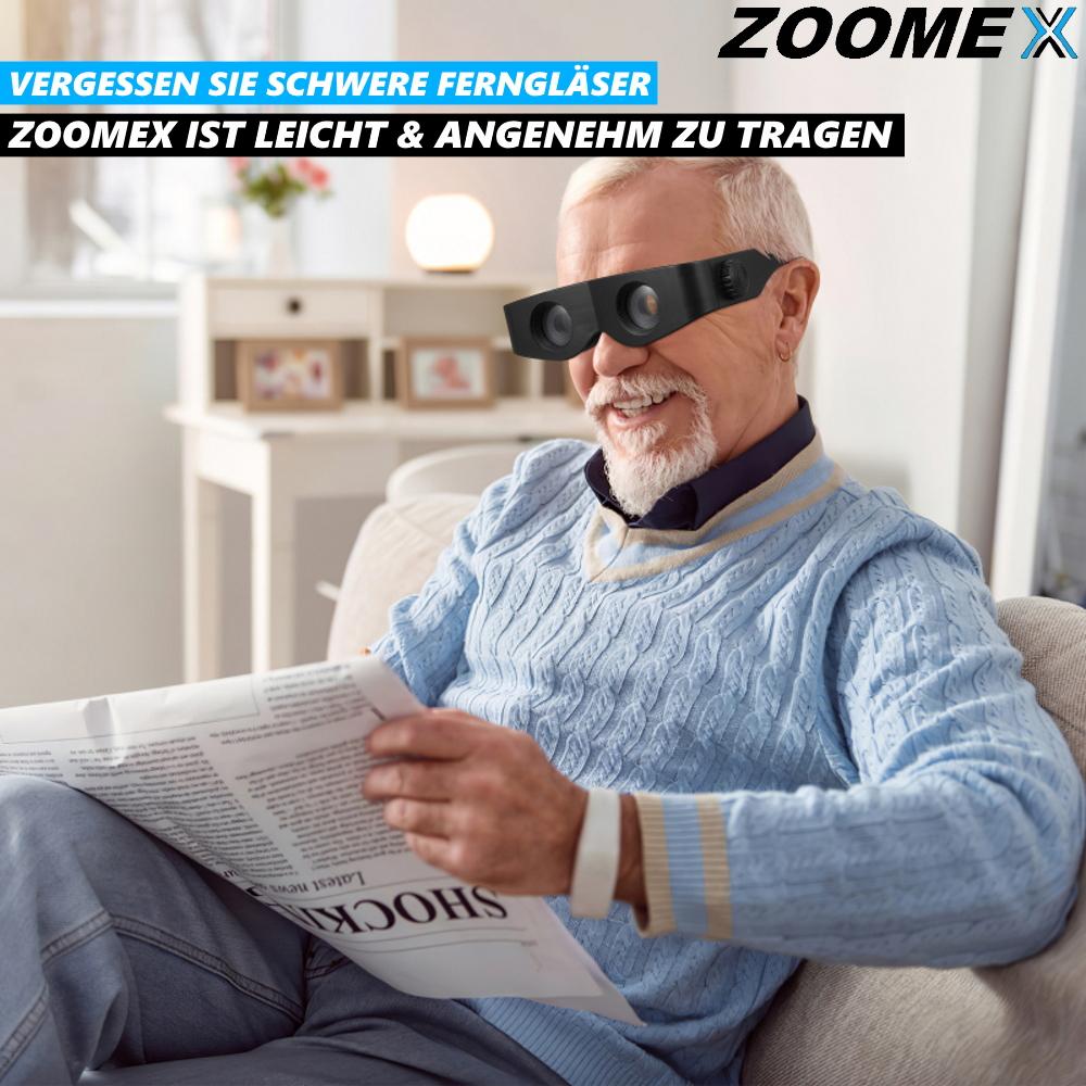 ZOOMEX Binoculars Glasses Field Glasses Magnifying Glass Telescope Fishing Hunting 400% Magnification