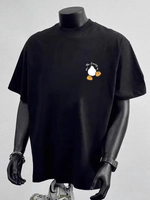 2025 Summer New TShirt Men 100 Cotton Comfortable Breathable Quick Drying Tee Fantastic Printting Partner Tee Short Tshirts