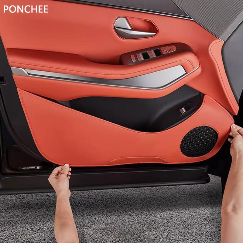 For BYD Sealion 8 ATTO 8 TANG L 2025-2026 Original Color Car Door Kickpad Door Panel Protective Padding Automobile Supplies
