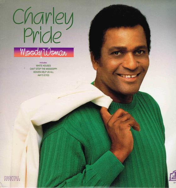 

LP Record CHARLEY PRIDE - Moody Woman D170554 16th Avenue Rec 1989 US Country Used