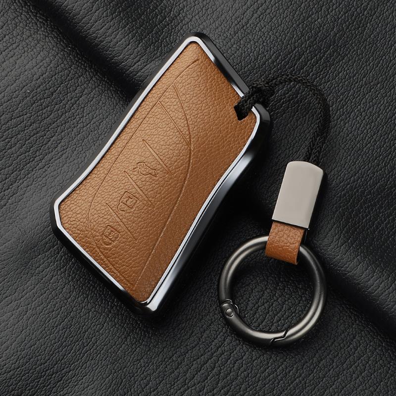 Genuine Goatskin Key Cover for 25 Lexus Models: ES200, RX350H, NX200, ES300H, and More.