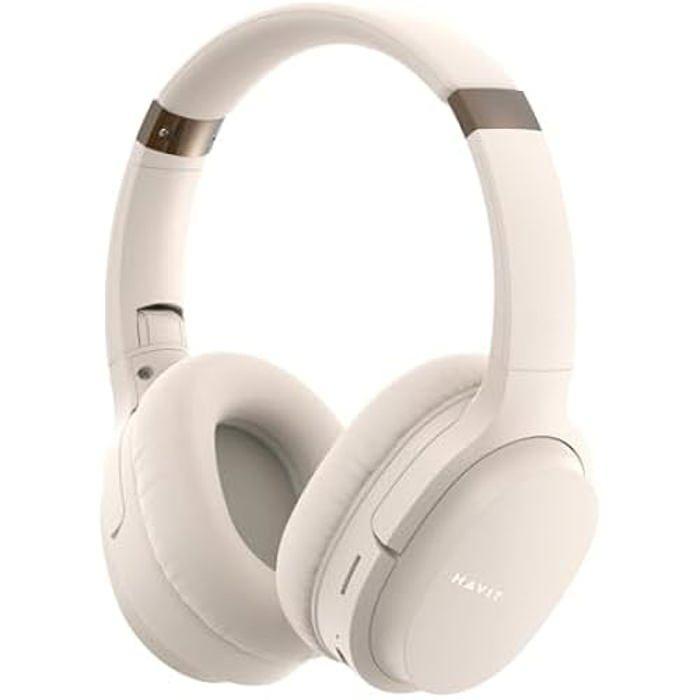 Casque Bluetooth - HAVIT - I62 - HiFi Sound - Doré - Autonomie 17h - Design Pliable