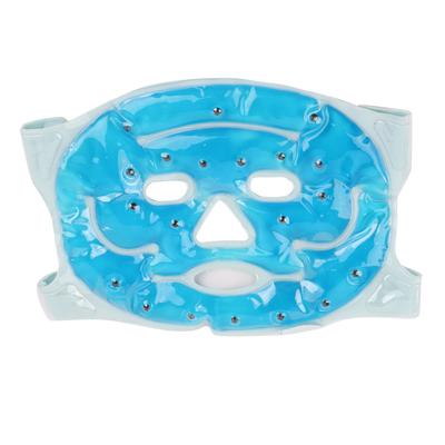 Masque Facial Refroidissant en Gel Glacé Réutilisable Compresse Chaude Froide Gel Magnétique pour le Visage et les Yeux