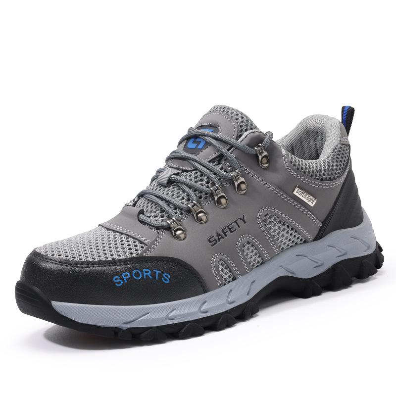 Spring Safety Work Shoes: Anti-Smash, Puncture-Resistant, Durable Soles, Oil, Acid & Alkali Resistant for Construction Sites