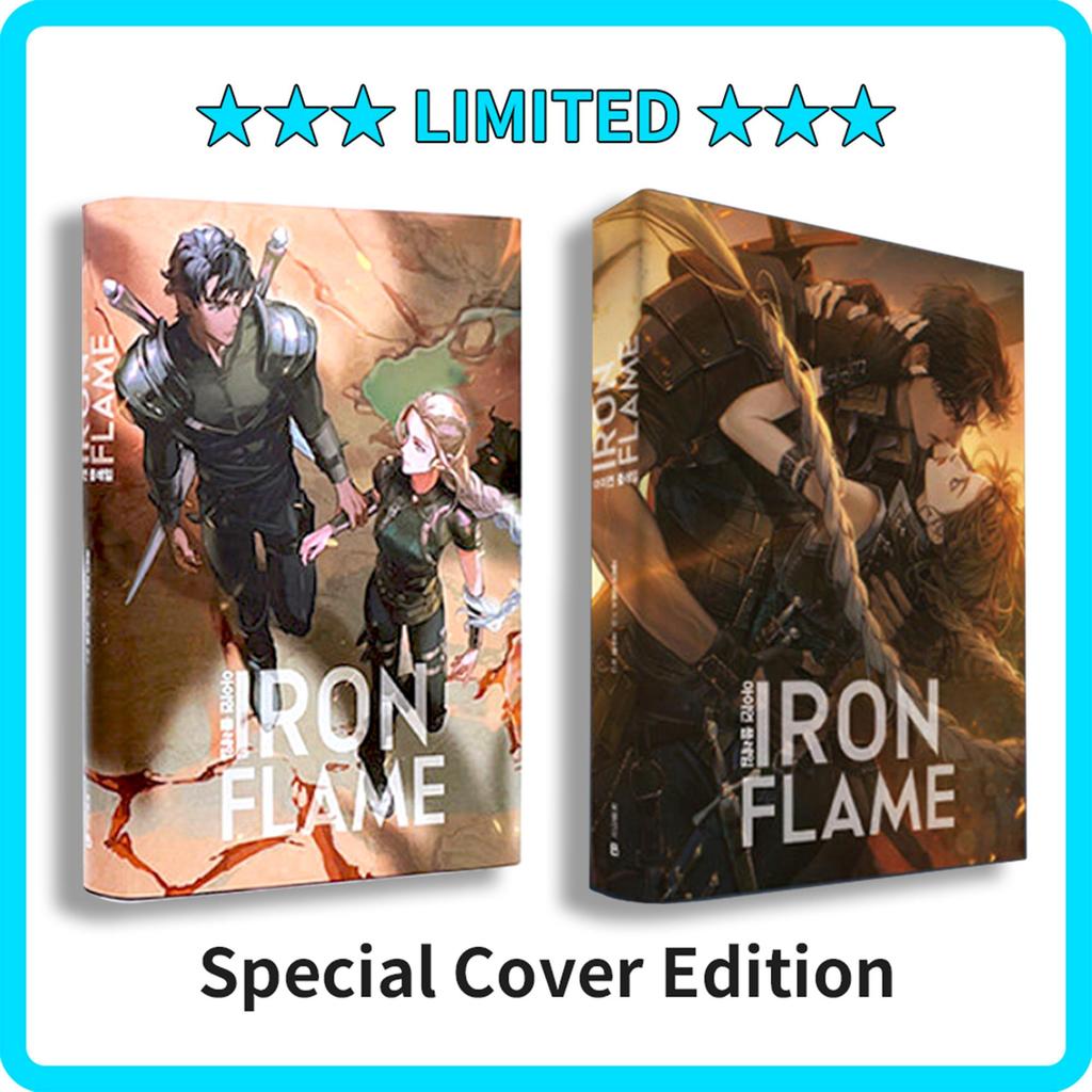 Železný plamen Sv.. 1 + Vol. 2 (korejština) Sada knih - Limitovaná edice se speciální obálkou a kartonem / od Rebeccy Yarrosové, fantasy román