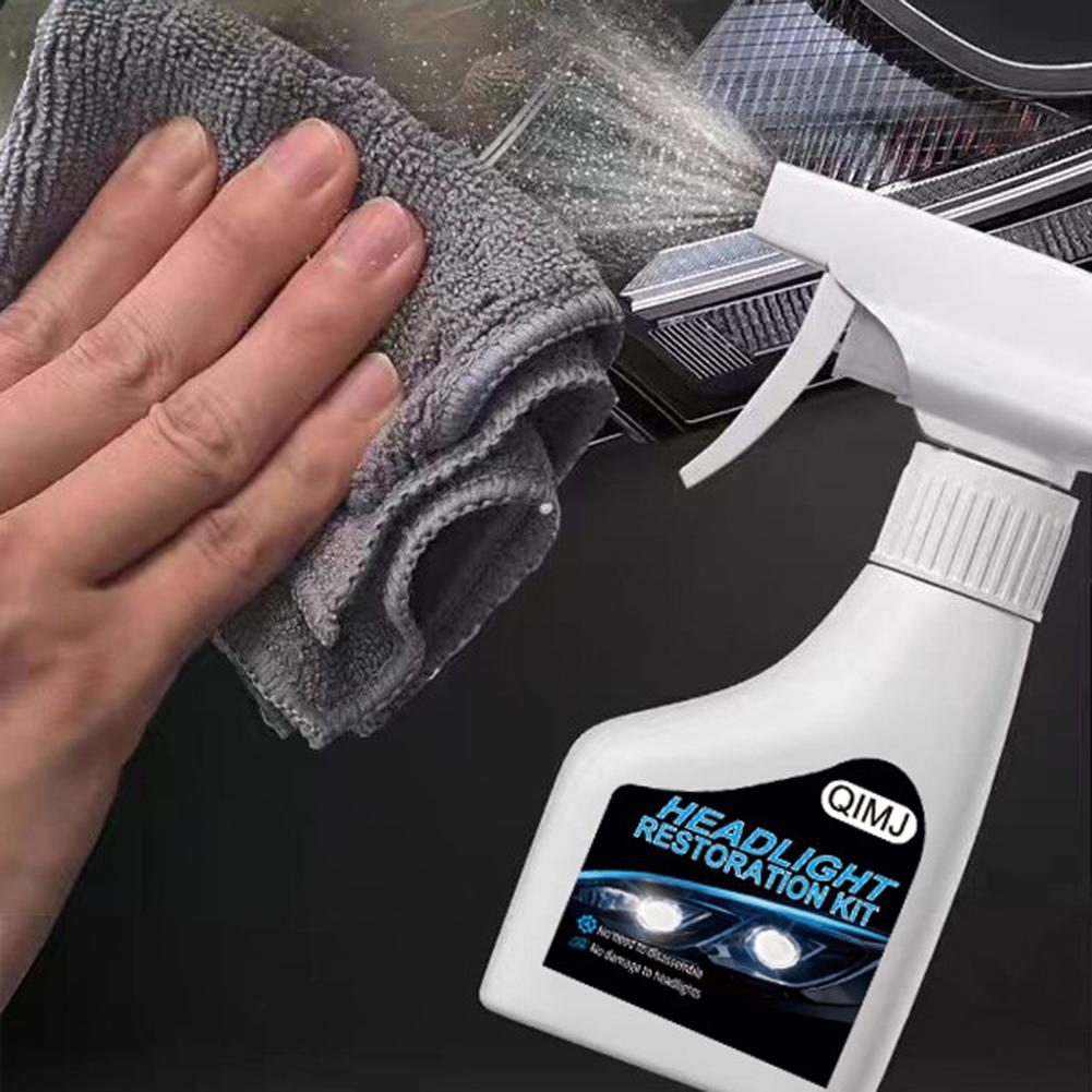 180ml Scheinwerferreiniger Politur, Auto Licht Keramikbeschichtung Flüssigkeit, Langlebige Keramik UV-Schutz Barrieren, DIY Wartung