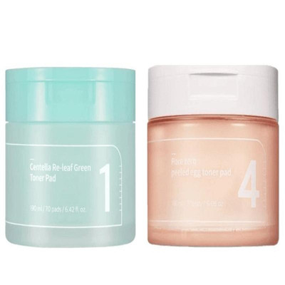 Toner Pad 2 rodzaje (nr 1,4) 190ml pielęgnuje martwe komórki naskórka i różne zanieczyszczenia, zwęża pory