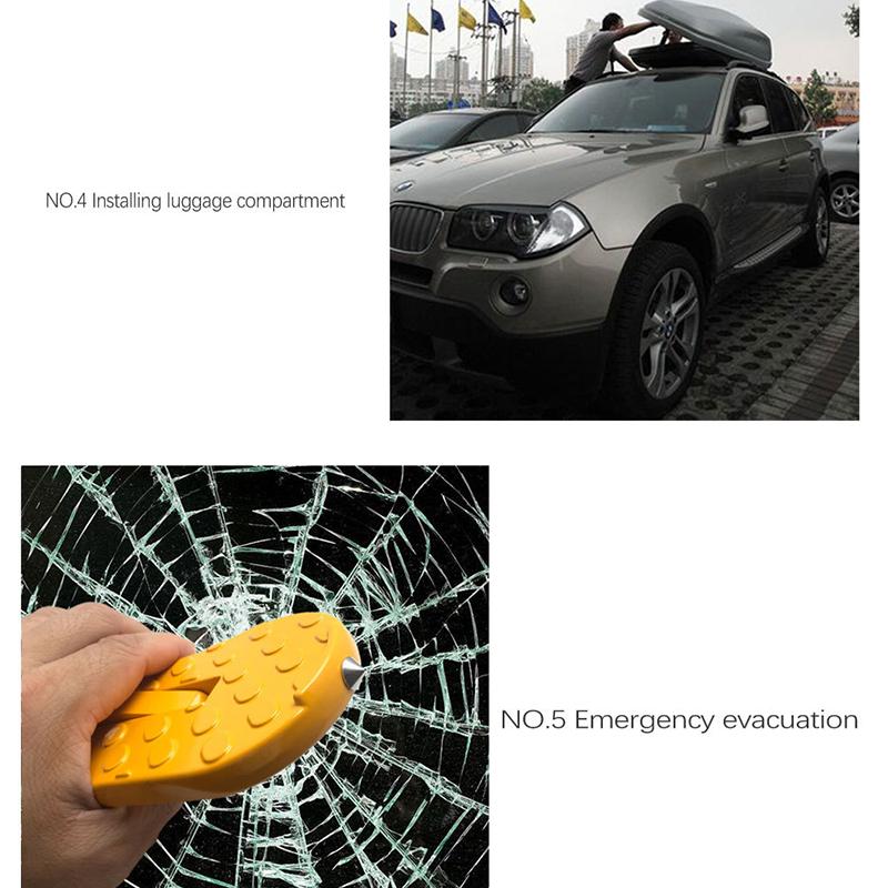 Outdoor Tool Car Roof Rack Step Foldable Car Door Step Multifunction Universal Latch Hook Auxiliary Foot Pedal Aluminium Alloy