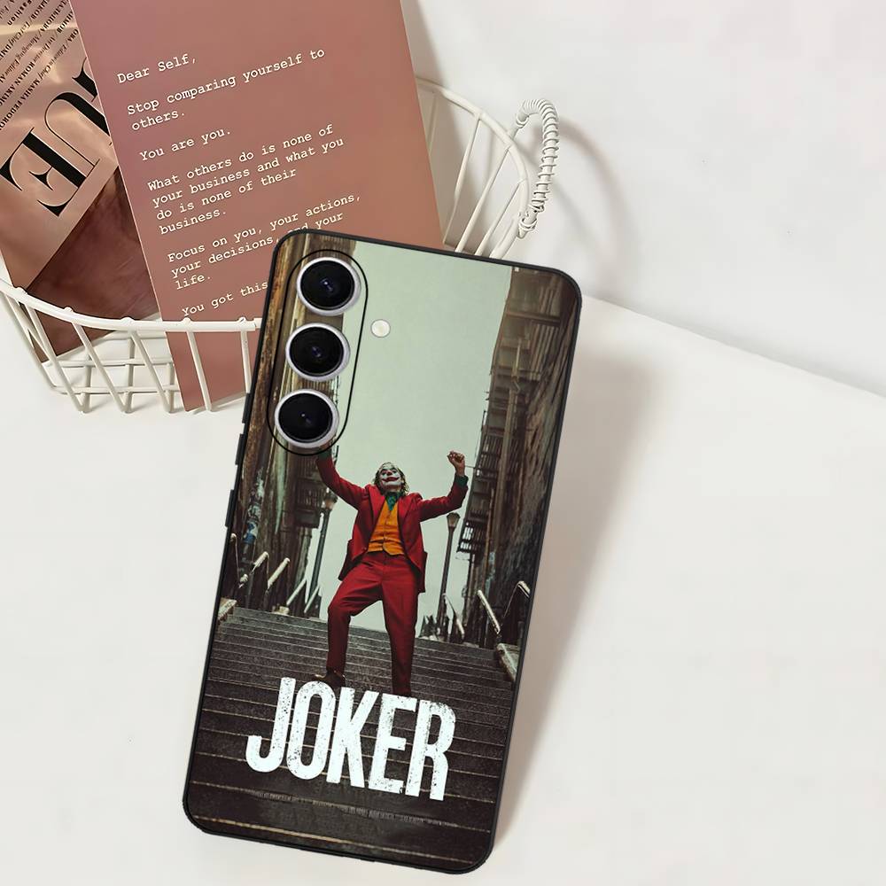A-Arthur Fleck Phone Case For Samsung S 24 Fe 25 Ultra Plus 20 Lite 21 30 22 23 24 22 Ultra 5G Fundas