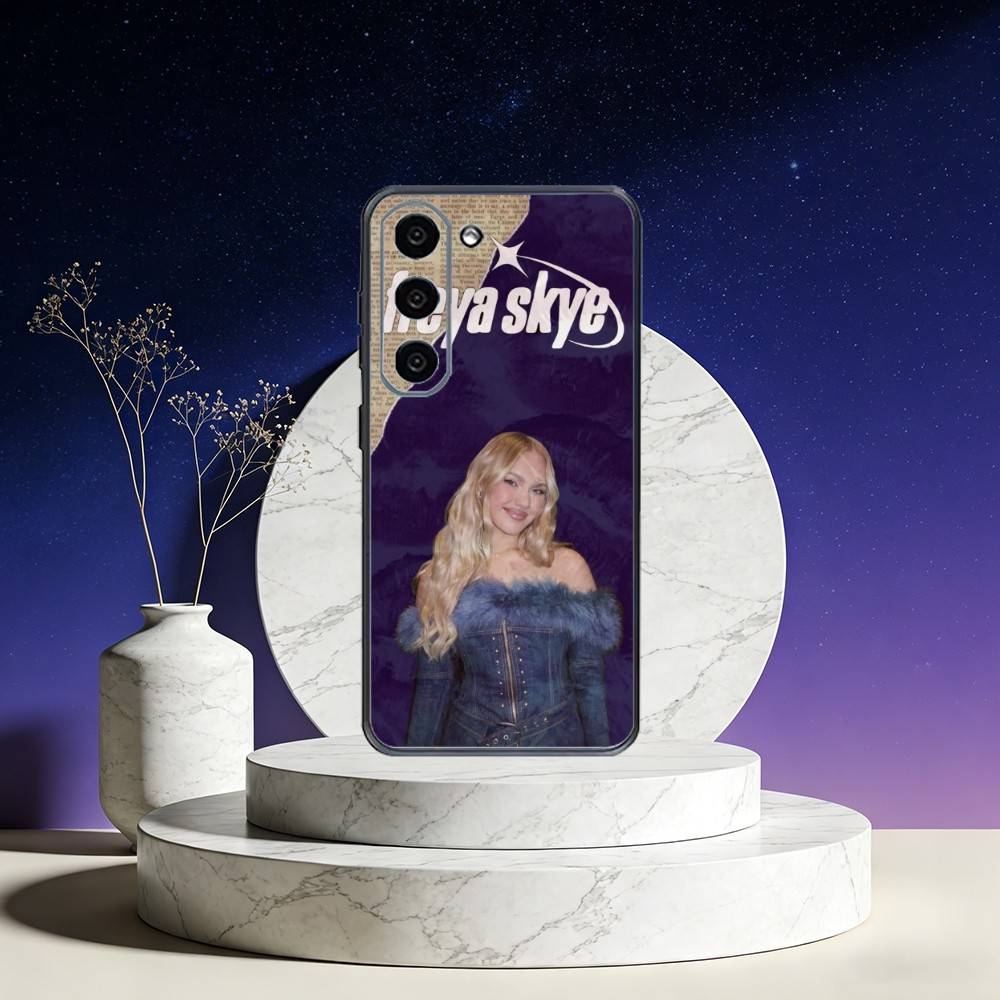 F-Freya Skye Singer Phone Case For Samsung Galaxy A73,A72,A71,A70,A53,A52,A51,Others Soft Black Cover