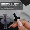 10-50sets Bumper Trim Buckles Cars Rivet Clips Doors Sill Fixing Clips Wheel Arch Clip for Mercedes-Benz BMW357 Auto Accessories