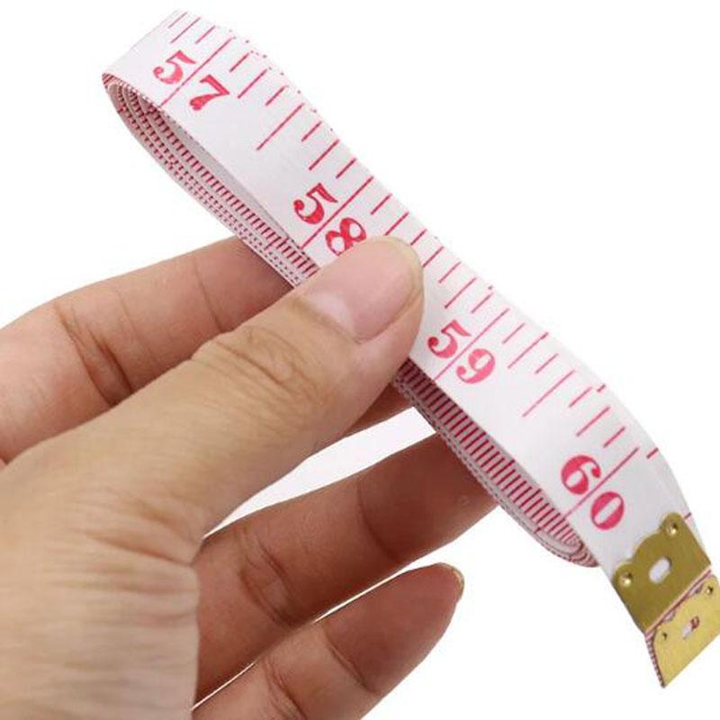 Körpermesslineal, individuelles Nähmaßband, cm, Nähmaschine, weiches Maßband, zufällige Farben