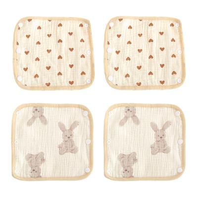 Mirachic Drool Type Set of Washable Baby Carrier Covers for Boys and Snap Car Stroller Protects Against Dirt and Stylish and Cute Gauze Fabric for