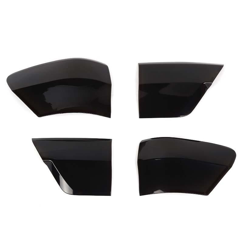 Car Tail Light Cover Taillight Decorative Stickers  For Jeep Grand Cherokee 2011-2013 Car Exterior Accessories, ABS Plastic