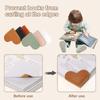 10Pcs Heart Shape Leather Corner Bookmarks Slip Resistant Corner Page Book Marker Corner Protectors for Men Women