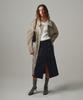 Moon Sun Swedish Motorcycle Wrap Skirt / Navy
