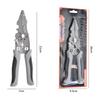Wire Stripper Decrustation Pliers Adjustable Electrical Wire Stripping Tool Non-Slip Wire Stripper Crimper For Electrical Cable