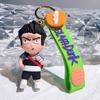 Kawaii Japan Anime Slam Dunk Sakuragi Hanamichi Keychains PVC Cartoon Figure Model Pendant Keyrings Figure Key Toys Gifts