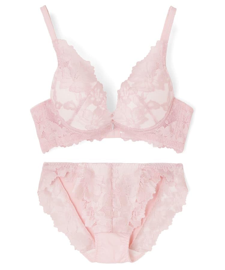 

Nozari Innerwear Set Series Cleavage Cleavage Beauty Bra Set Pink C70 [Fit Beauty] 57-33-25-1510 Women s розовый