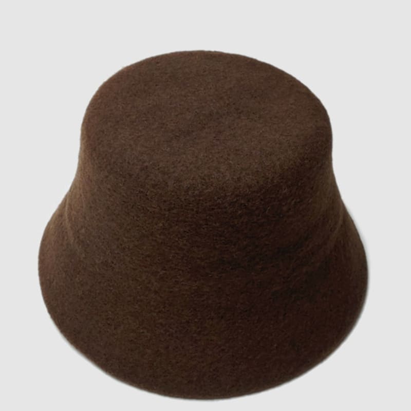 LALA Ull Bucket Hat - Brun
