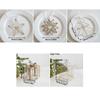 NEW Gold Christmas Decoration Iron Art Glitter Hanging Pendants Small Gifts Box Party Supplies Drop Ornament Christmas