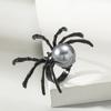Hip-Hop Dark Alloy Spider Ring - Halloween Punk Style