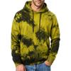 Halloween Flame Print Hoodie with Fiery Pattern for Costume Party