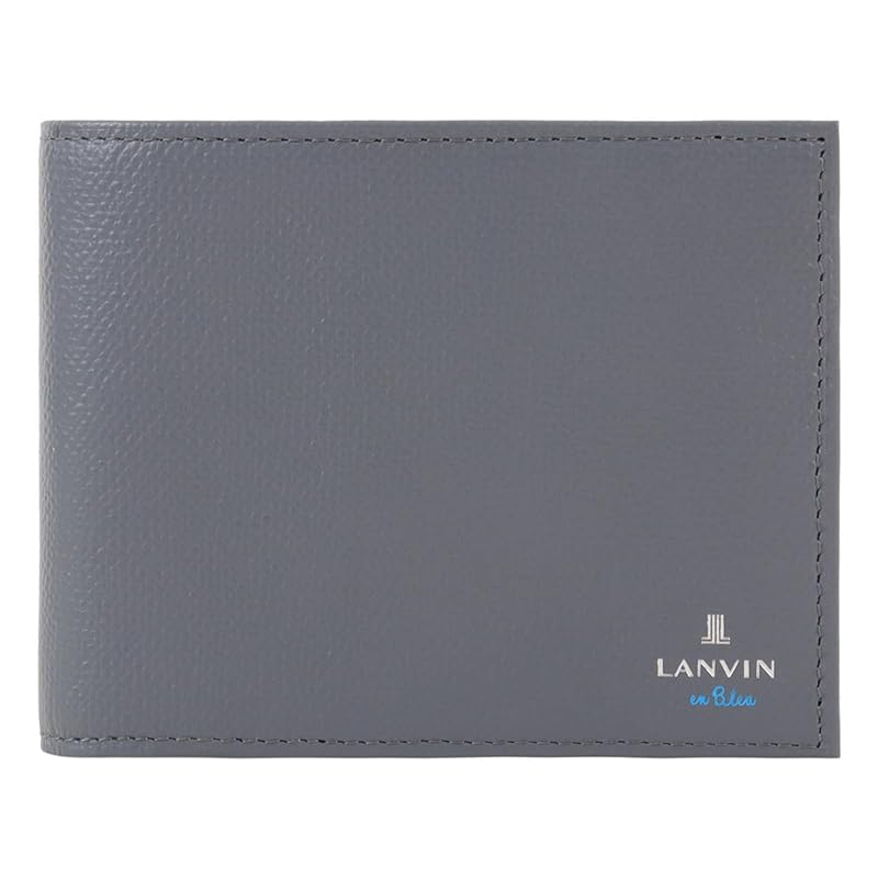 

[Lanvin on Blue] bifold wallet wallet bi-fold mini wallet compact With coin purse casual Dull color 524605 dexter LANVIN en Bleu cowhide genuine