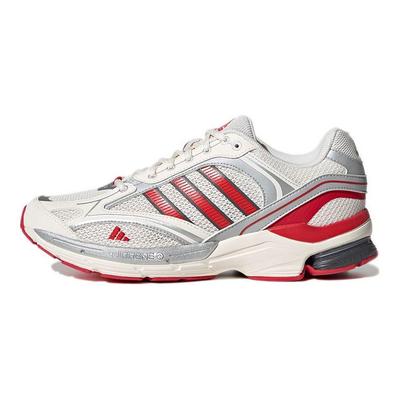Spiritain 2000 Retro Versátil Tecido Couro Sintético TPU Absorção de Choque Antiderrapante Resistente ao Desgaste Tênis de Corrida Cano Baixo GY8008