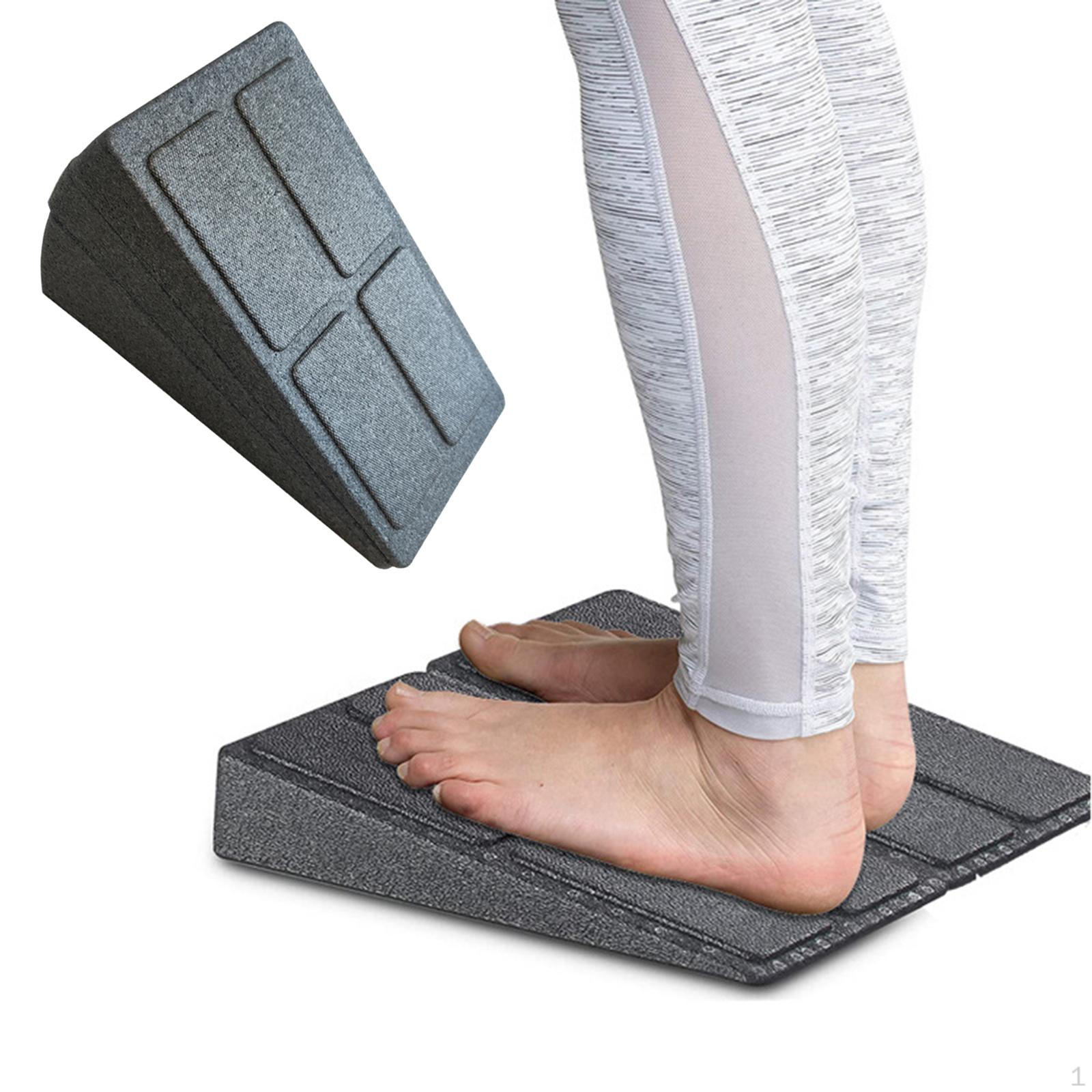 

3 шт. Растяжка для икр Пенопластовая наклонная доска Регулируемая Противоскользящая Легкая Многоцелевая для Парка, Grey