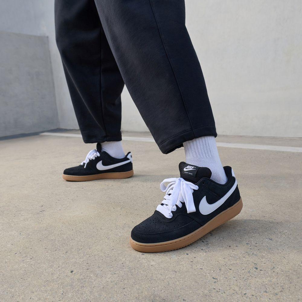

Nike Court Vision Low FL Black White Gum 42.5