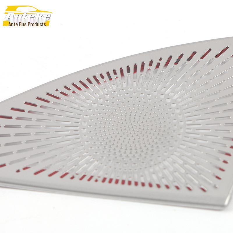 Front Speaker Cover Sequin for 2022 Highlander: Center Console & A-Pillar Panel Modification