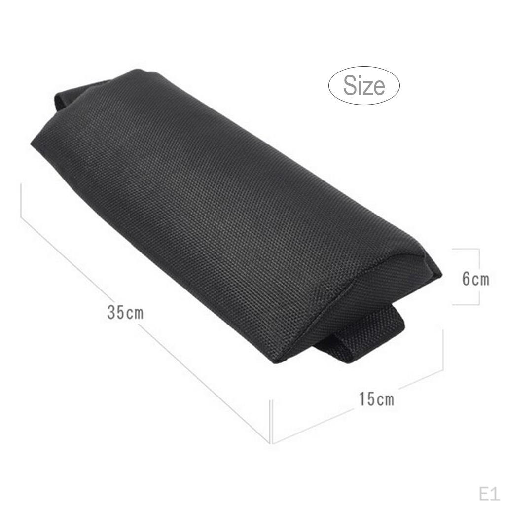 2x Lounge Sessel Kopfstütze für Stuhl Sofa , Schwarz