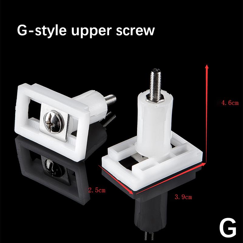 Toilet Lid Hinge Repair Bolts Accessories Screws Washers Set Universal Replacement Toilet Lid Set Screws