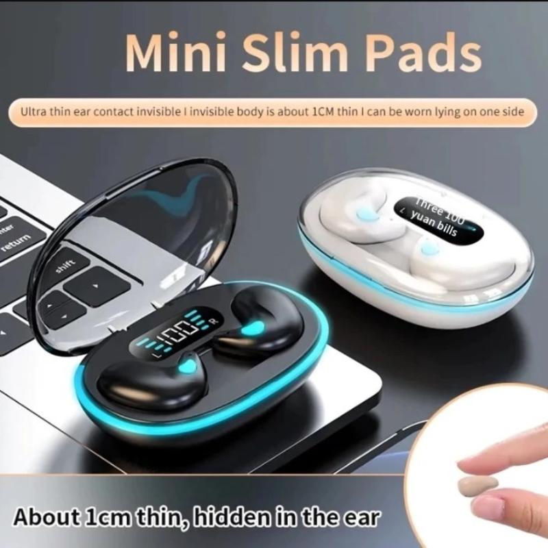 Mini Wireless Bluetooth Earphones With Free Freebie Bt5.3 Sleeping Earbuds Stereo Sport Headset