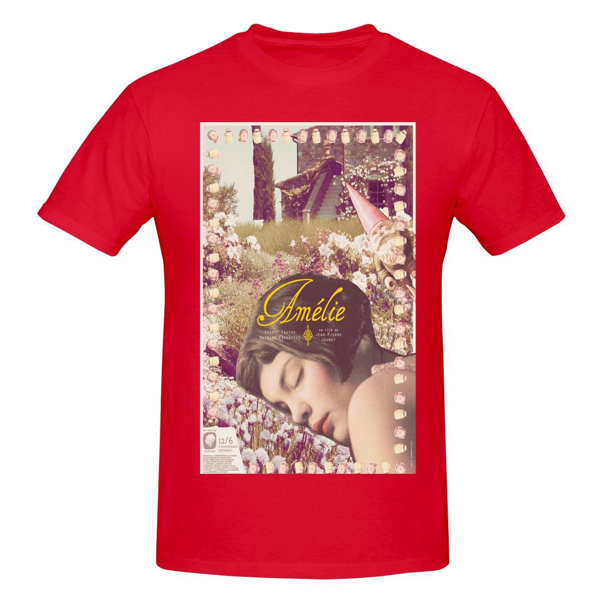 Funny Amelie Poster Unisexs Tshirt Printed Tops are loose and slim fit Womens Tshirts S