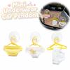 3/4Pcs Wear Resistant Car Pendant Mini Underwear Car Hanging Ornament  Car Interior
