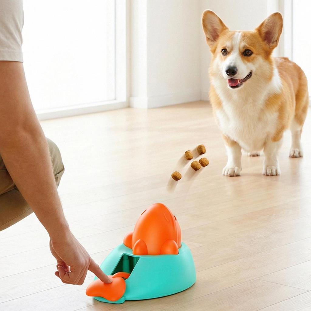 Pet Treat Dispenser interactive toys educational training device pet feeding device puppy leaking toys for Dogs Training