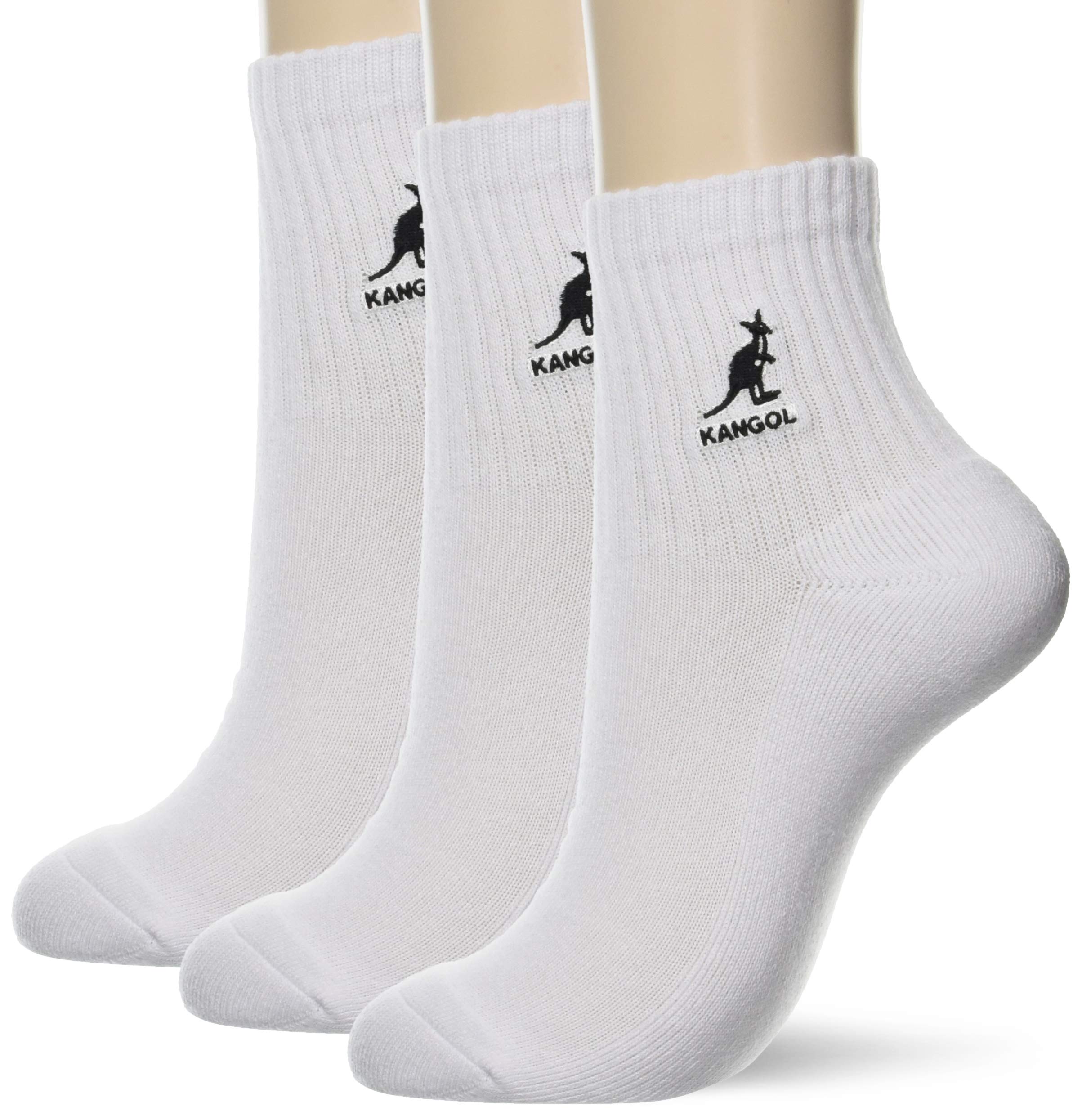 

Socks Ankle Short Length Socks Assorted x [Kangol] (White 3) 23-25cm