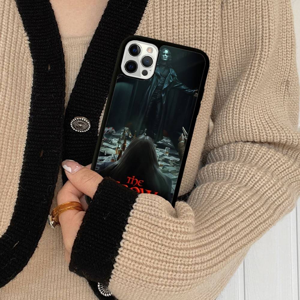 T-The C-Crow Classic Movie Phone Case For Iphone 16 15 14 13 12 11 Pro Max Plus Shockproof TPU+PC Hard Case