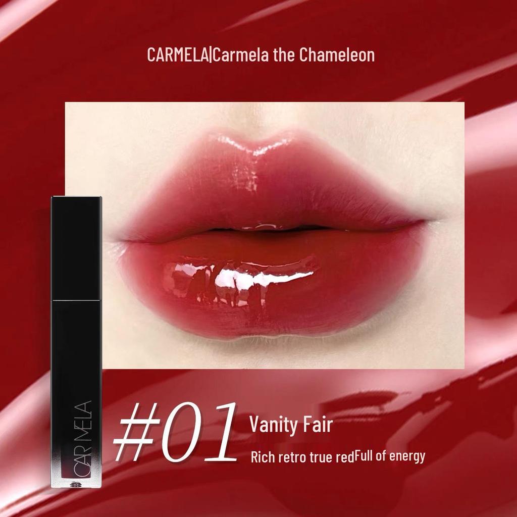 Carmela Lipstick: Renaissance Lip Mud - Dark Style Essential In Black, Brown, Super White.