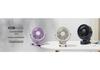 25th Anniversary Portable USB Wall Clip Fan: Rechargeable and Compact Circulation Fan
