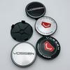 4pcs 68MM 63MM VOSSEN Logo Emblem Badge Car Wheel Center Caps Wheel Hubcap Hub Center Dust Cover Relpace Car Styling Accessories