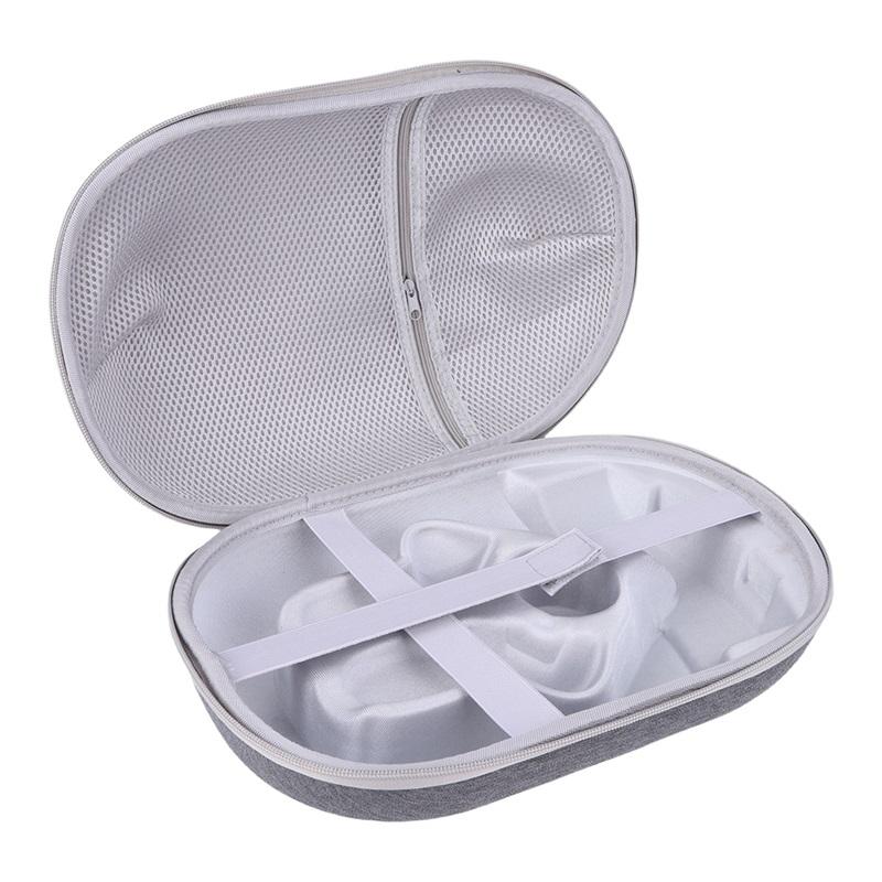 Robuste Tragekoffer Mehrfache Fächer Tragbare Reisekoffer mit Netztasche Schutzhülle für Meta Quest 3S VR Zubehör