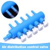 2Pcs/Lot Aquarium Oxygen Pump Diverter Air Distribution Control Valve Air Pump Oxygenation Distributor Gas Drainage Connector