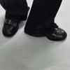 Fashion Ladies Shoes on Sale 2024 New One-word Buckle Women's Pumps Spring Solid Mary Jane Shallow Mouth Mid Heel Dress Pumps Women